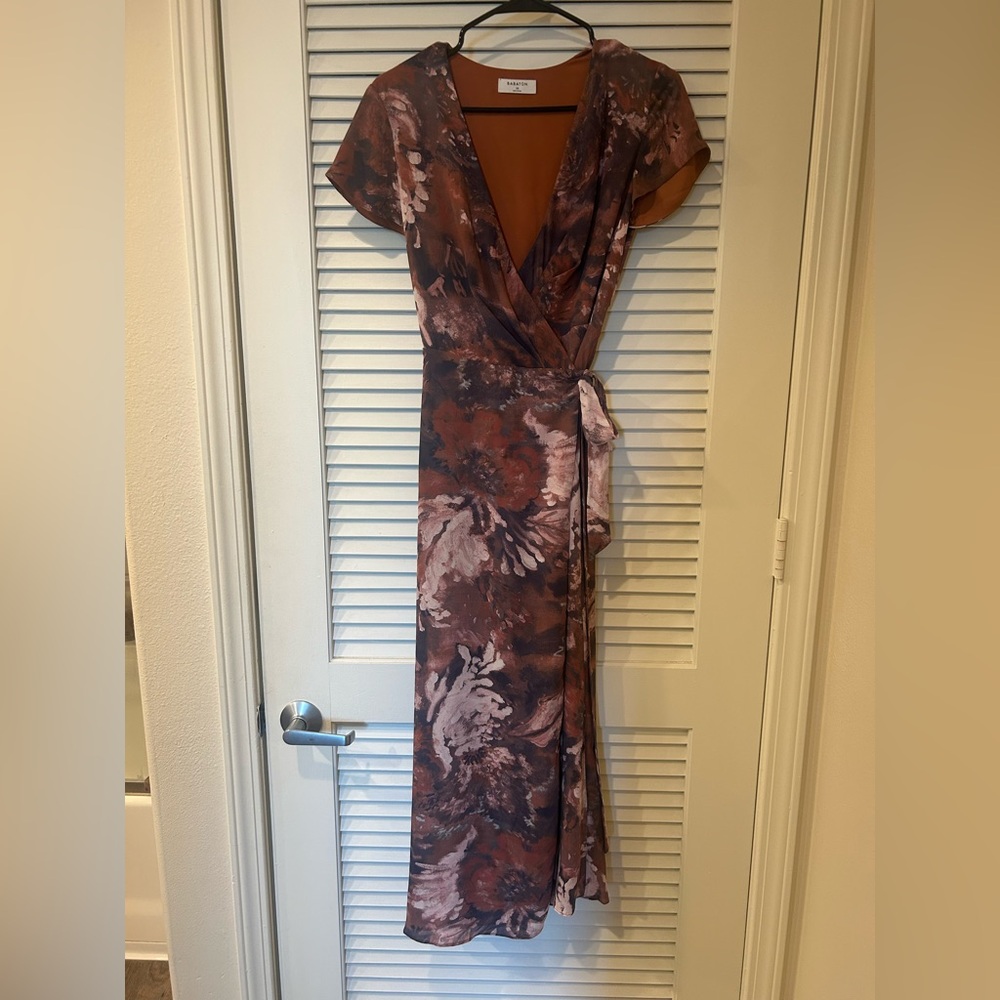 Babaton wrap dress